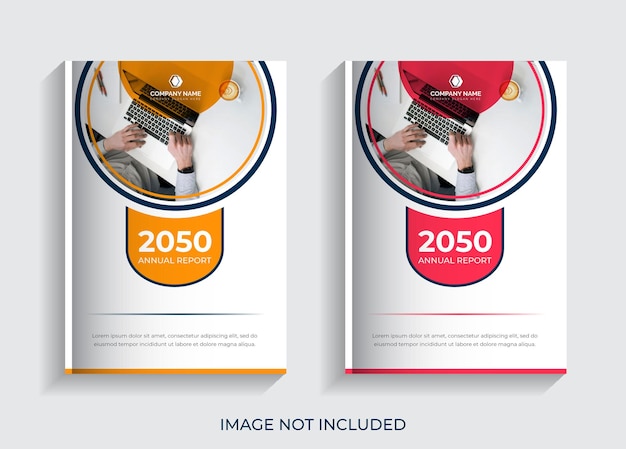 Vecteur fichier eps de conception de couverture de livre d'entreprise commerciale, rapport annuel 2050, conception de couverture de livre prête à imprimer, dépliant d'entreprise et entreprise