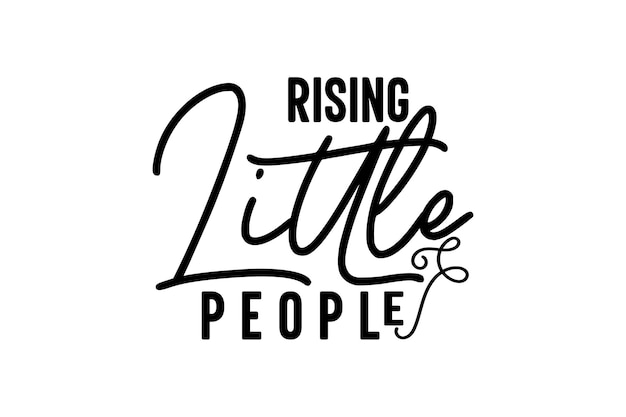 Fichier vectoriel de Rising Little People