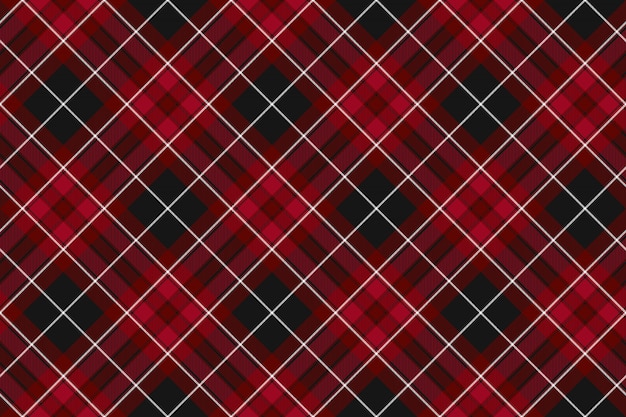 Fierté Du Pays De Galles Textures Tartan Rouge Sans Soudure