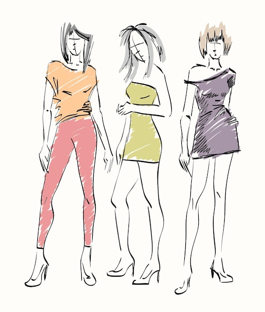 Les filles de la mode