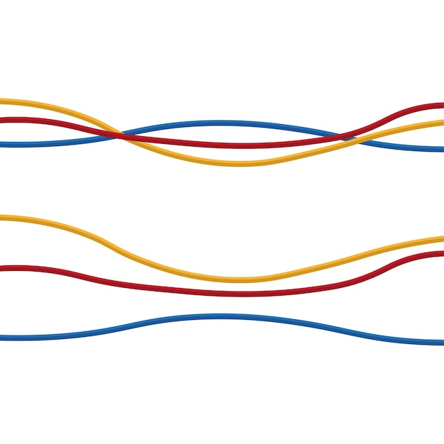 Fils grande conception à toutes fins Équipement électrique Illustration vectorielle