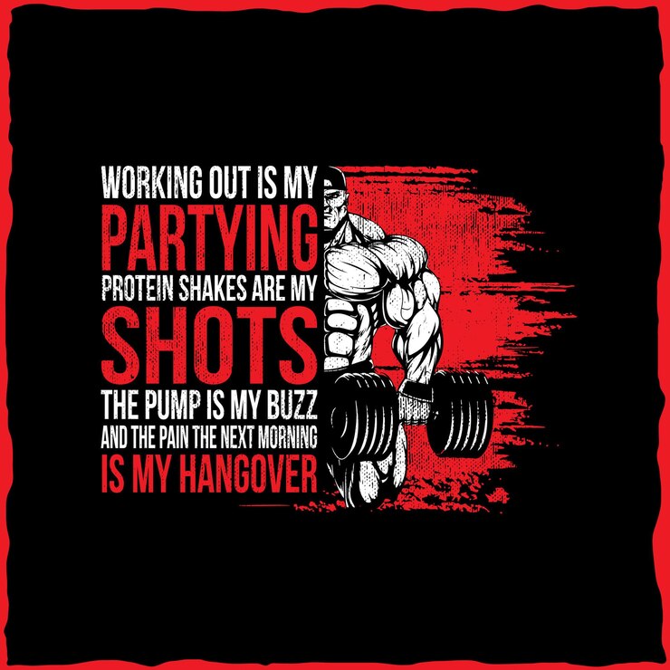 Fitness Tshirt conception vecteur gym Tshirt