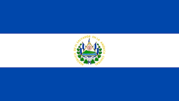 Vecteur flag_of_el_salvador