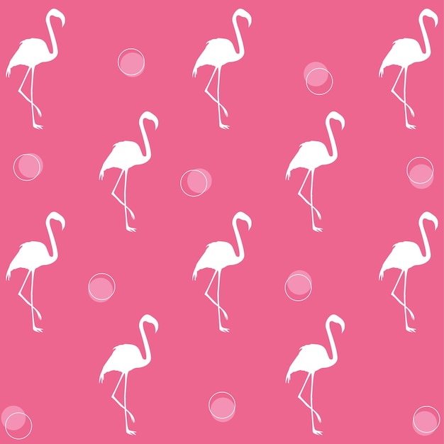 Flamant Rose Silhouette