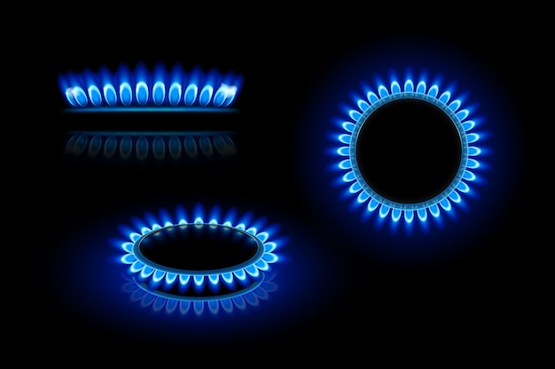 Flamme de gaz