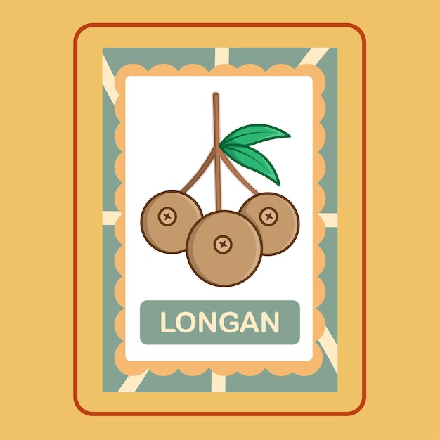 Flashcard Longane