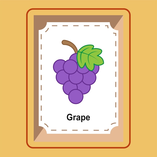 Flashcard Raisin