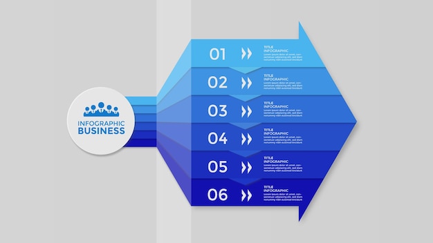 Flèche Infographique