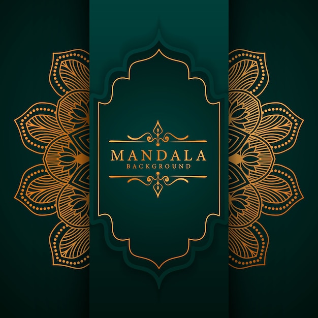 Fleur Luxe Mandala Fond Arabesque Style