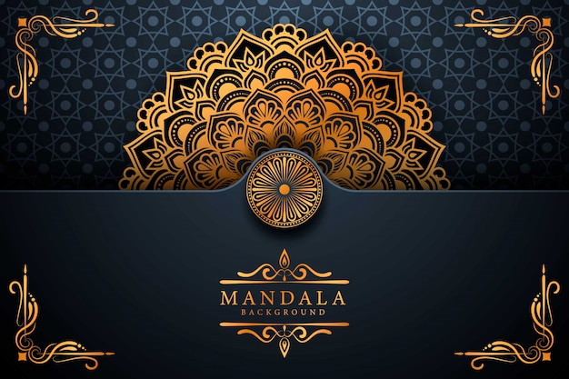 Fleur Luxe Mandala Fond Style Arabesque