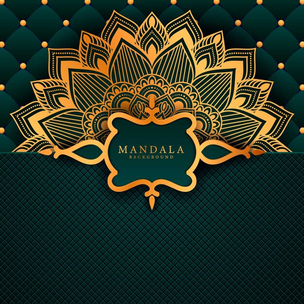 Fleur Luxe Mandala Fond Style Arabesque