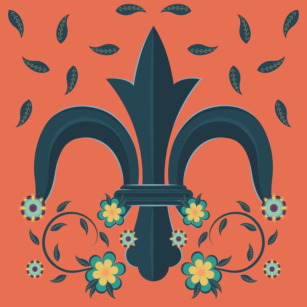 Vecteur fleur de lys