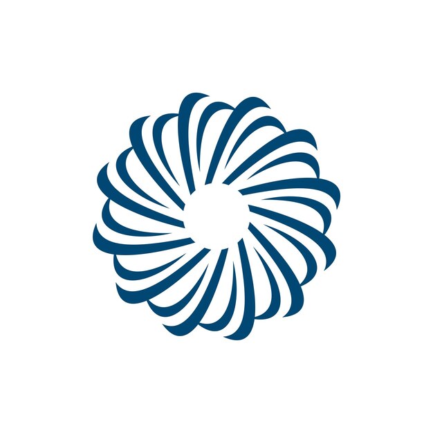 Fleur Motif Logo Modèle Illustration Conception Vecteur EPS 10