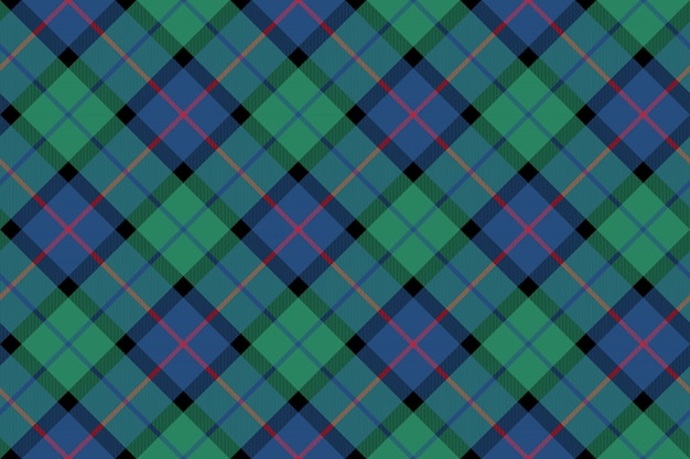 Fleur De Tartan D'écosse Tissu Texture Transparente Motif Diagonal