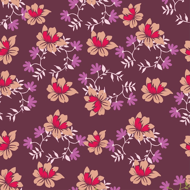 une fleur violette avec un fond violet