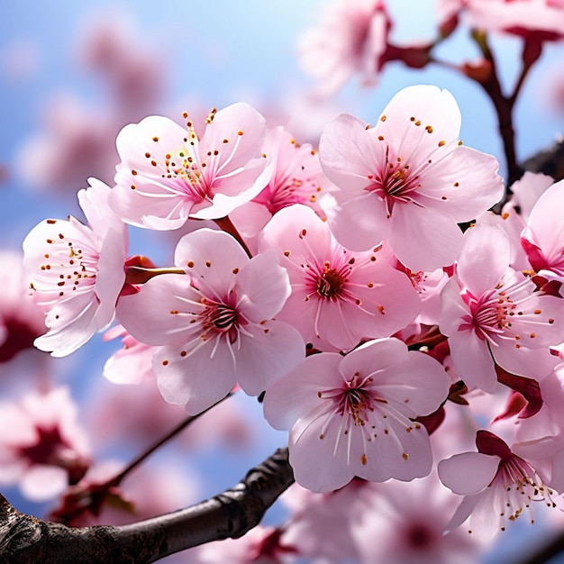 Vecteur fleurs de cerise