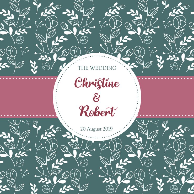 Vecteur fleurs de couleur pastel vintage pour invitation de mariage