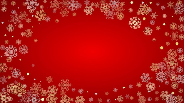 Flocons de neige de Noël et de Nouvel An