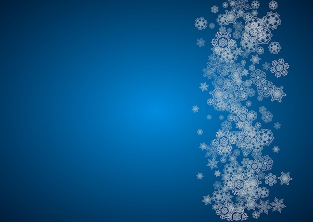 Flocons de neigeA4grey28