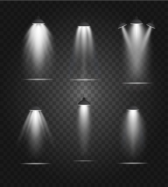 Floodlight Éclairage lumineux avec des projecteurs Lumière projecteur scène faisceau projecteur