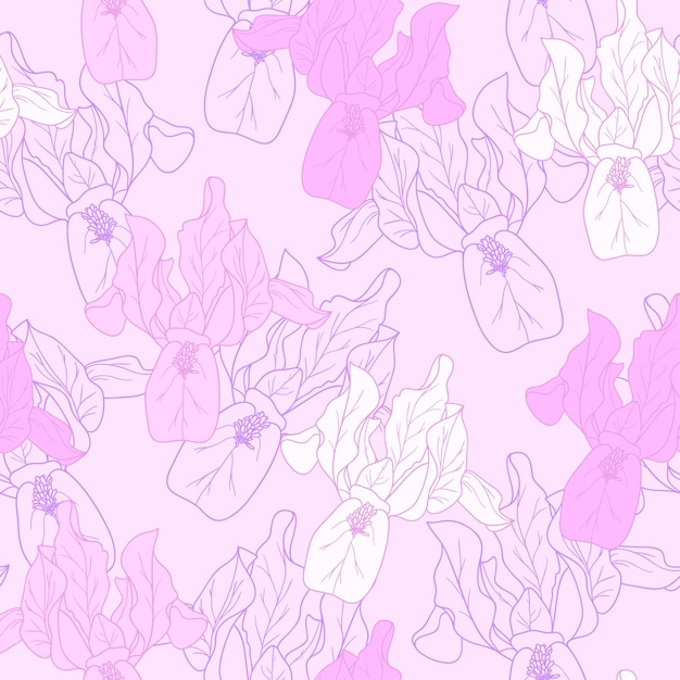 Floral Pattern Sans Soudure