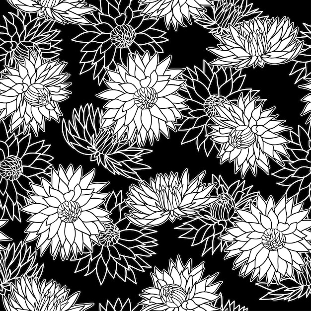 Floral Pattern Sans Soudure