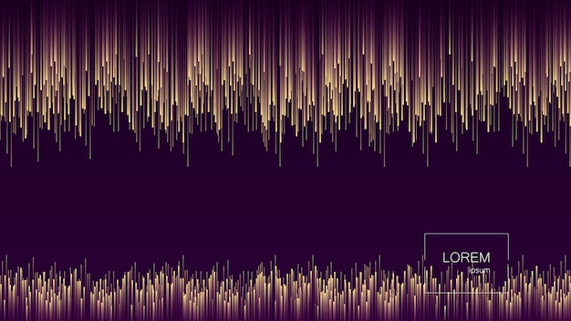 Flux Dynamique Lignes Lumineuses Abstrait