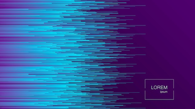 Flux Dynamique Lignes Lumineuses Abstrait