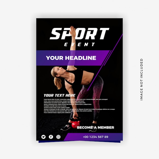 Flyer d'affaires élégant