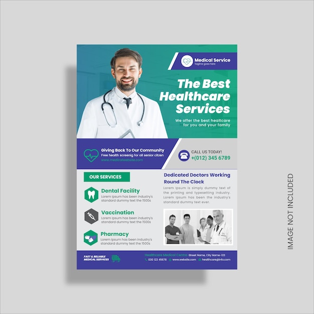 Flyer D'entreprise Médicale