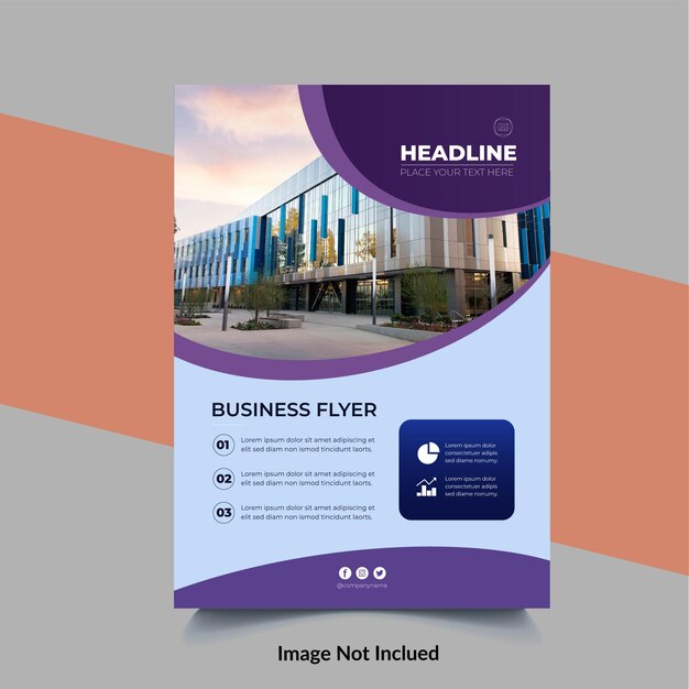 Flyer Template D'affaires Moderne