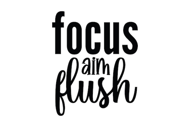 Focus aim flush fichier svg