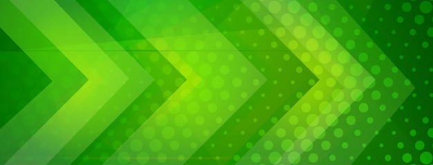 Fond abstrait demi-teinte fait de points et de formes géométriques dans des couleurs vertes