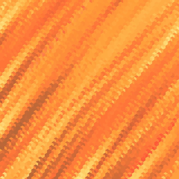 Vecteur fond abstrait illustration vectorielle cubes orange