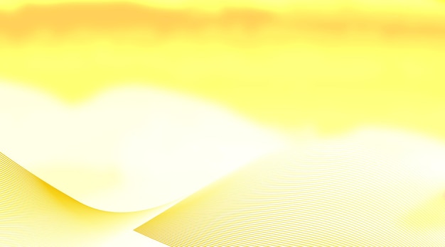 Fond abstrait jaune élégant vecteur gratuit