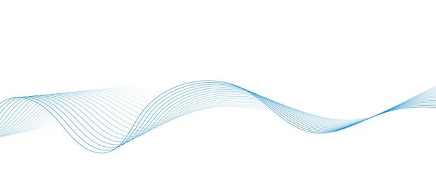 Fond abstrait avec des lignes ondulées