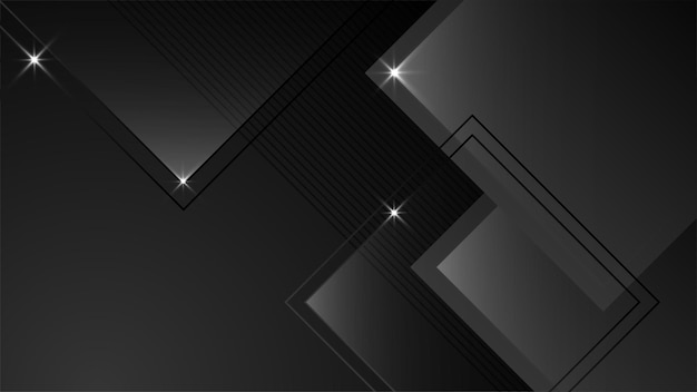Vecteur fond abstrait noir avec concept sombre illustration vectorielle