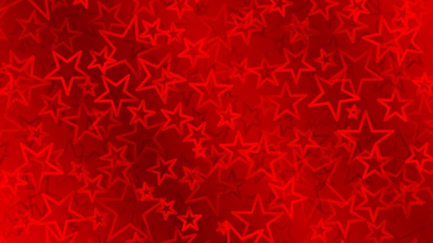 Fond abstrait rouge de petites étoiles