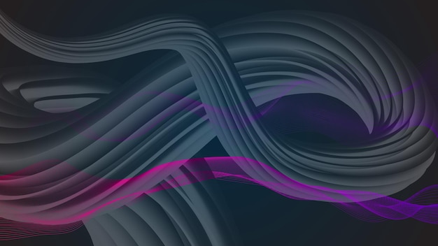 Fond abstrait en spirale