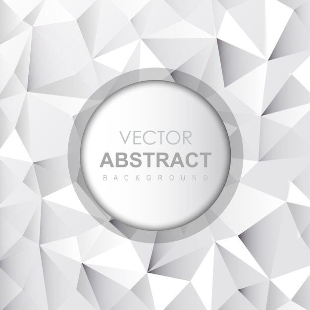 Fond abstrait de vecteur blanc