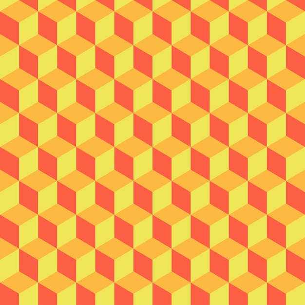Fond abstrait vectoriel avec des cubes