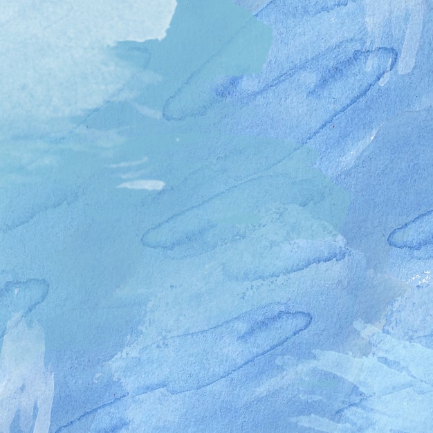 Fond Aquarelle Abstrait Bleu