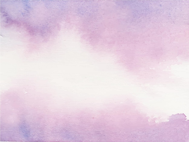 Fond aquarelle abstrait violet. Éclaboussures de couleur sur le papier