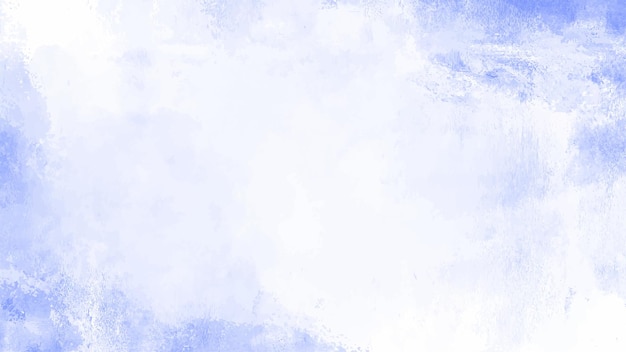 Fond aquarelle bleu peint à la main