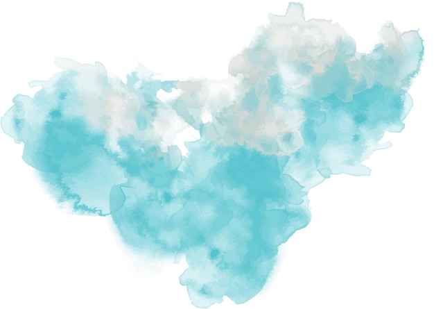 fond aquarelle bleu