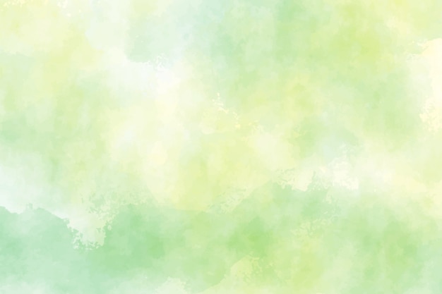 Fond aquarelle jaune et vert pour le printemps