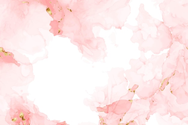 Fond aquarelle de paillettes rose doux