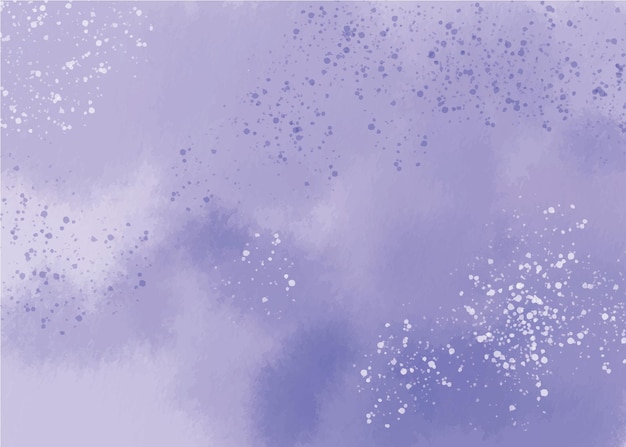 Fond aquarelle violet avec des taches