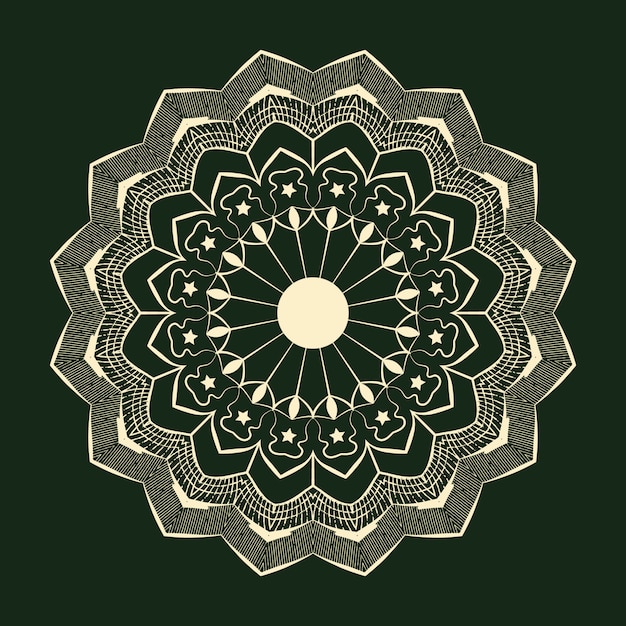 Fond D'arabesque De Luxe Coloré, Fond De Mandala Coloré