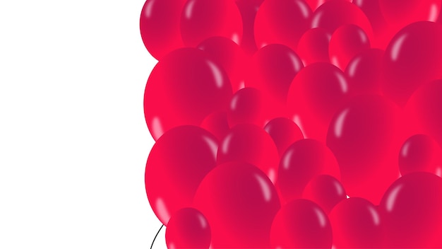 Fond De Ballon Rouge